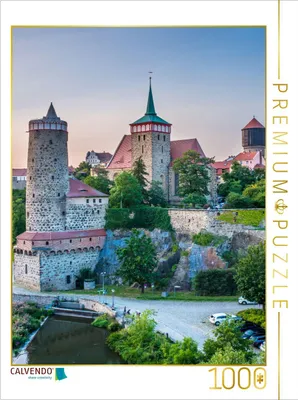 Produktbild von CALVENDO Puzzle Bautzen - Altstadt am Abend | 1000 Teile Lege-Größe 64x48cm Foto-Puzzle für glückliche Stunden