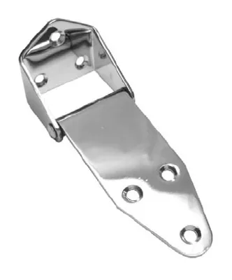 Produktbild von Scharnier mit Winkel, 127x47mm, Edelstahl A2