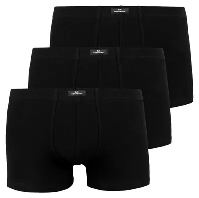 Produktbild von GÖTZBURG Herren Pants, Baumwolle Single Jersey, schwarz, uni, 3er Pack Größe: 7