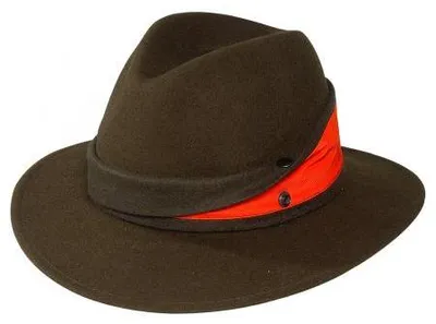 Produktbild von Faustmann Rollhut Forest Uni (Oliv/Orange) Größe 60