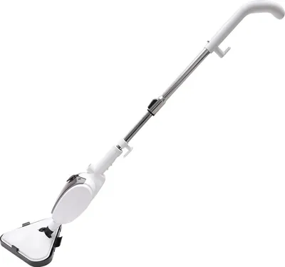 Obrázek produktu pro Parní mop – čistič podlah – výkon 1300 W – pára 110 °C – sada s 9 příslušenstvími – nádržka na vodu 280 ml – kabel 4,5 m – napětí 220–240 V – bílá barva
