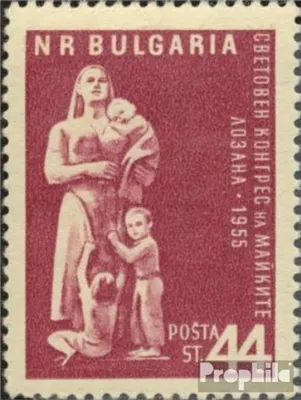Produktbild von Briefmarken Bulgarien 1955 Mi 960 (kompl.Ausg.) postfrisch Weltkongreß der Mütter