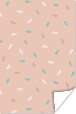 Produktbild von MuchoWow® Poster Sommer - Blau - Weiß 40x60 cm - Plakate für die Wand - Poster Babyzimmer