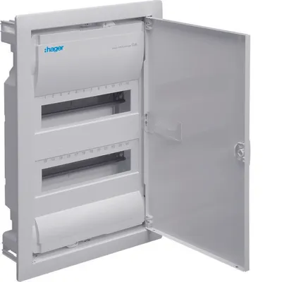 Produktbild von HAGER Modularer Verteiler 2x12 Unterputz IP30 Volta VU24NE