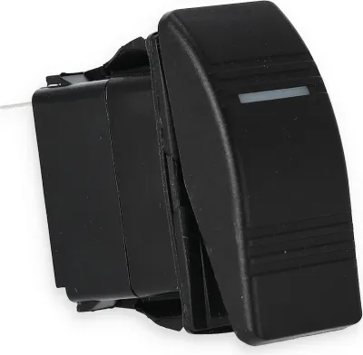 Produktbild von universeller LED Kippschalter ON-OFF 12 Volt, 25 A für Boot, Caravan, Wohnwagen Wohnmobil Schalter 3 Pole