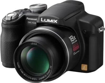 Produktbild von Panasonic Lumix DMC-FZ28K Black, 10.1 MP, 25.4/59.2 mm (1/2.33 "), CCD, 18 x, 4 x, 4.8 - 86.4 mm