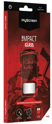 Immagine prodotto di Ms Impactglass Iphone 13/13 Pro 6.1C nero/nero vetro ibrido antiurto 8H