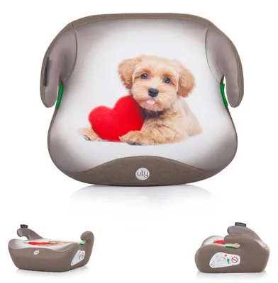 Produktbild von Chipolino Kindersitzerhöhung i-Size Uty (125-150cm) Gruppe 3, Bezug waschbar braun