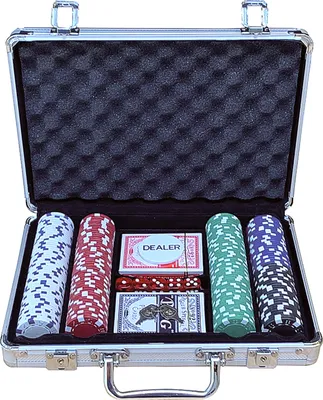 Obrázek produktu pro Pokerset Koffer Aluminium 200 Chips