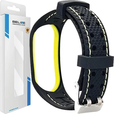 Produktbild von Beline Mi Band 3/4 Sport Schwarz/Limette