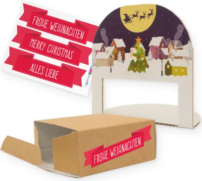 Produktbild von itenga Geschenkverpackung Dorf (Motiv 33)