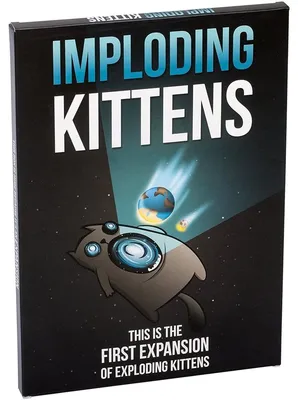 Obrázek produktu pro Asmodee Exploding Kittens : Imploding Kittens, Karetní, 7 rok/roky