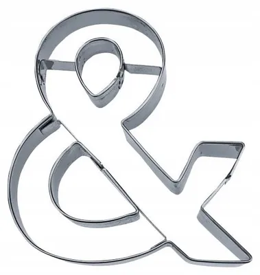 Image de EkoForemki Emporte-pièce Esperluette Métal 6.5 cm