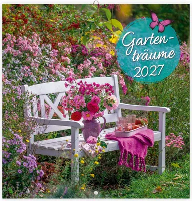 Produktbild von TRÖTSCH - Broschürenkalender Gartenträume 2027
