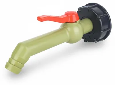 Imagen del producto de JL cocina - Grifo de desagüe IBC - Válvula de bola de 1 pulgada - Para depósito de agua de lluvia, Imagen generada por IA