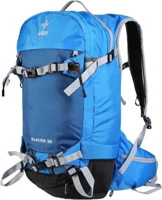 Imagen del producto de Mochila Kilpi Glacier de 30 litros, color azul. Talla única