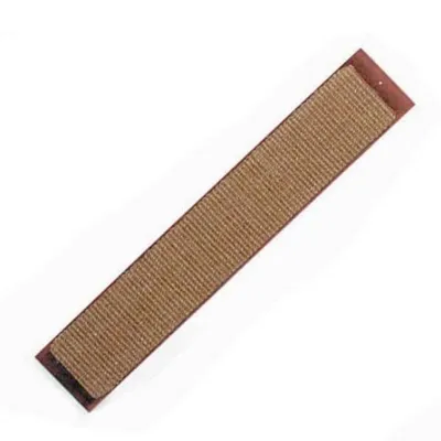 Image de Grattoir Karlie de luxe en bois et sisal, marron foncé, 50 x 7 cm