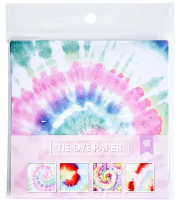 Immagine prodotto di Disegno tie dye in carta colorata