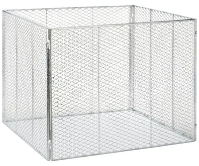 Productafbeelding van Compostbak Silo - Thermisch verzinkt metaal - 100 x 100 x 80 cm