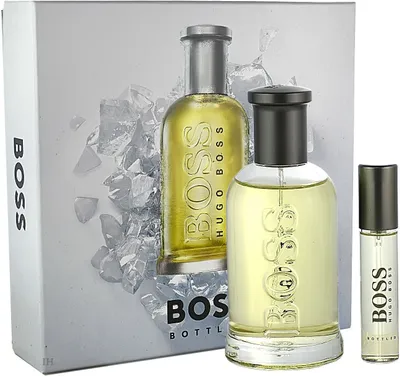 Obrázok produktu pre Hugo Boss Boss toaletná voda vo fľaši 100 ml + 10 ml sprej Darčeková sada pre mužov