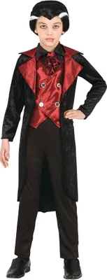 Obrázek produktu pro Strašidelný kostým Upír Halloween 2026 7-9 let
