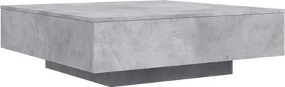 Immagine prodotto di vidaXL Tavolino da salotto grigio cemento 100x100x31 cm in materiale composito