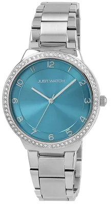 Produktbild von Damenuhr Edelstahl 40 mm Gehäusedurchmesser 20 mm Armbandbreite Quarzwerk 5 ATM wasserdicht