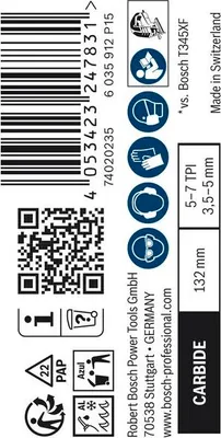 Produktbild von EXPERT Multi Material T367XHM Stichsägeblatt, 10-tlg.