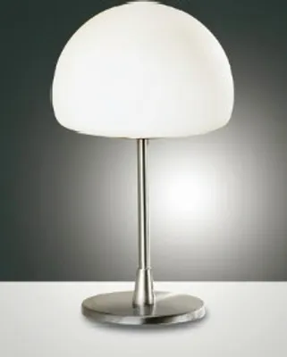 Produktbild von FABAS-LUCE 3569-30-178 Tischleuchte 33W HV GAIA G9 nickel