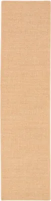 Produktbild von Naturfaser Teppich Sisal Läufer Einfarbig, Größe:80x240 cm, Farbe:Nuss