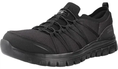 Produktbild von Skechers Memory Form Damen Slipper in Schwarz, Größe 38