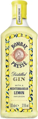 Produktbild von BOMBAY CITRON PRESSÉ GIN mit MEDITERRANEN ZITRONEN 37,5% VOL. 0,7 LITER