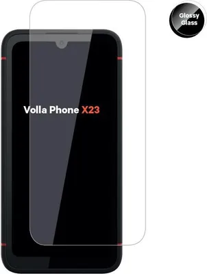 Produktbild von Klares Hybridglas Displayschutzfolie für X23