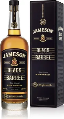 Produktbild von Jameson Black Barrel Triple Distilled Irish Whiskey | 40 % vol | 0,7 l