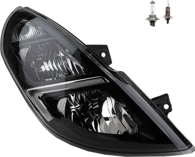 Productafbeelding van Koplamp rechts + lamp geschikt voor Opel Movano B, bouwjaar 08/19-, onderdeelnummers 5592105 en 95529360. Johns