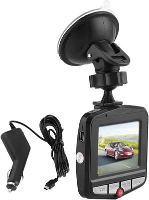Immagine prodotto di Telecamera per auto in plastica ABS nera, Full HD 1080p, 2,2 pollici, 170°