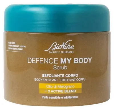 Image de BioNike - Gommage "Defence My Body" avec huile d'amande douce et huile de grenade, 350 ml
