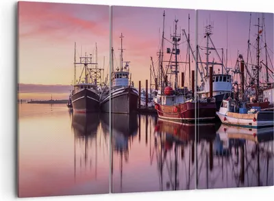 Produktbild von Bild auf Leinwand - Leinwandbild - 3 Teile - Marina Westen Die Sonne - 105x70cm - Wand Bild - Wanddeko - Wandbilder - Leinwanddruck - Bilder - Wanddekoration - Leinwand bilder - CE105x70-4645
