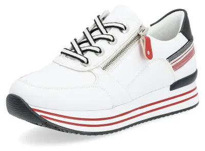 Imagen del producto de Zapatilla deportiva Remonte, fabricada en cuero