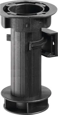 Obrázek produktu pro Nastavitelná podstavecová noha 150 mm, černý plast