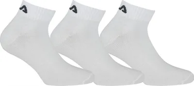 Produktbild von Fila - Ankle Socks 3-Pack - Weiße Knöchelsocken