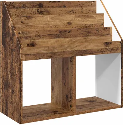 Produktbild von Kinderregal Altholz 72,5 x 29,5 x 69 cm Holzwerkstoff