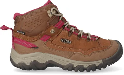 Produktbild von Keen Targhee IV Mid Damen Wanderschuhe Bison/Beaujolais Größe 40