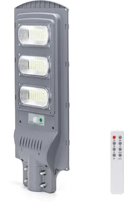 Produktbild von 150W LED-Solar Straßenleuchte Straßenlaterne Solarleuchte für Außen mit Fernbdienung 6500K