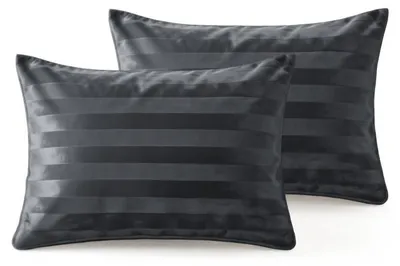 Produktbild von Sleeptime Hotel Samt 2pack Slopen Anthrazit 60 x 70 cm
