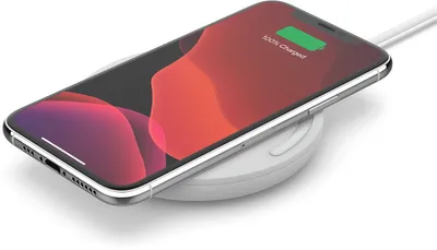 Produktbild von Belkin BOOST Charge Ladepad 10W Micro-USB Kab.ohne Netzteil,weiß