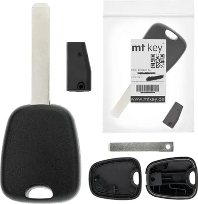 Produktbild von MT-KEY Auto Zünd Schlüssel Rohling VA2 + ID46 Transponder Wegfahrsperre kompatibel mit Opel Movano 03-19