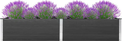 Immagine prodotto di Maison Exclusive - Aiuola rialzata da giardino 200x100x54 cm in WPC grigio