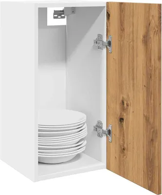 Produktbild von "2026 Promotion" Buffetschrank Küche, Hängeschrank, Lyon Artisan-Eiche 30x31x60 cm Holzwerkstoff - Mehrzweckschrank CC31633