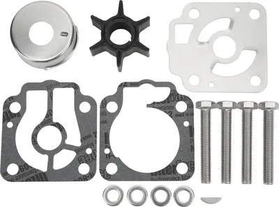 Image de 14pcs Pompe à eau -Réparation de la roue Kit 3T5-87322- 3 remplacement pour Nissan Tohatsu 40/50 CV